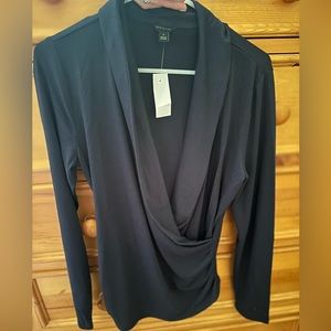 Ann Taylor Wrap Top